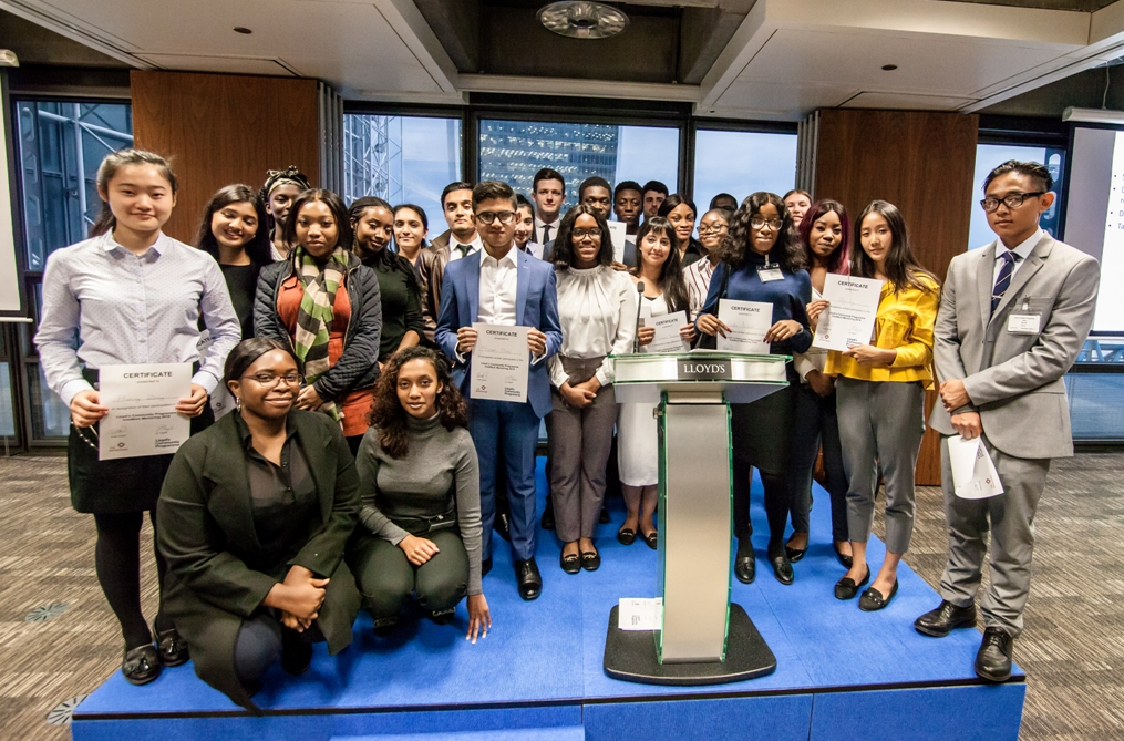 Mentees celebrating their achievements