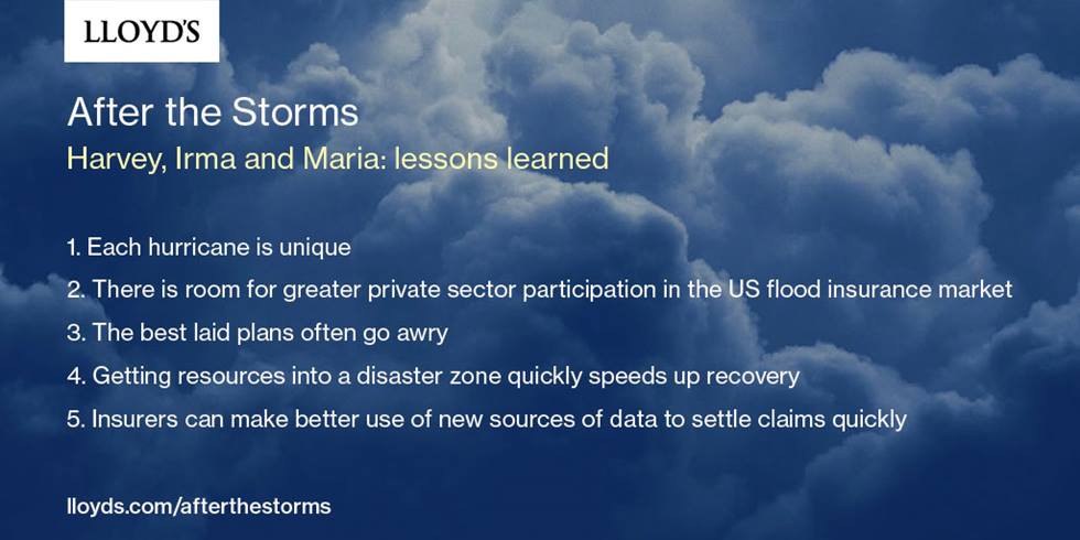 After the storms 5 lessons learned