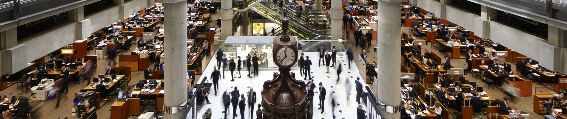 The Underwriting Room in the Lloyd's building