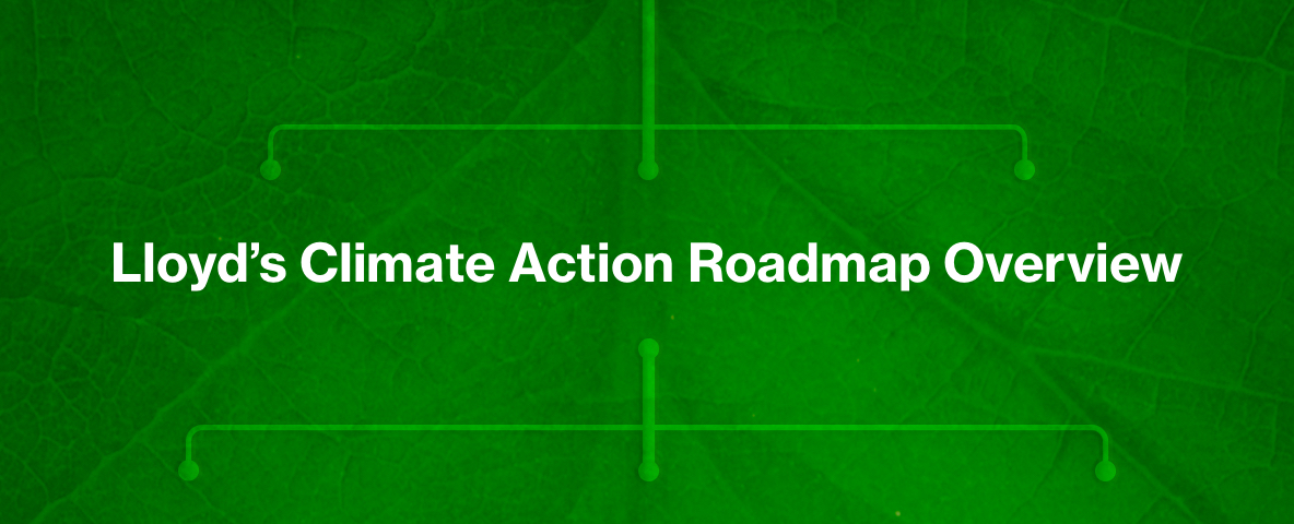 Lloyd's climate roadmap overview